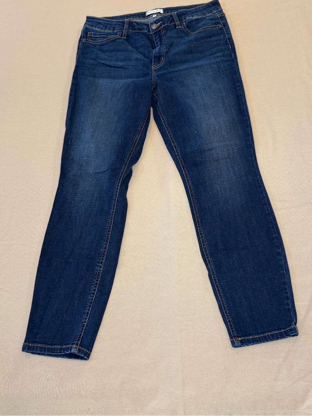 Studio Dark Blue Straight-Leg Women’s Jeans